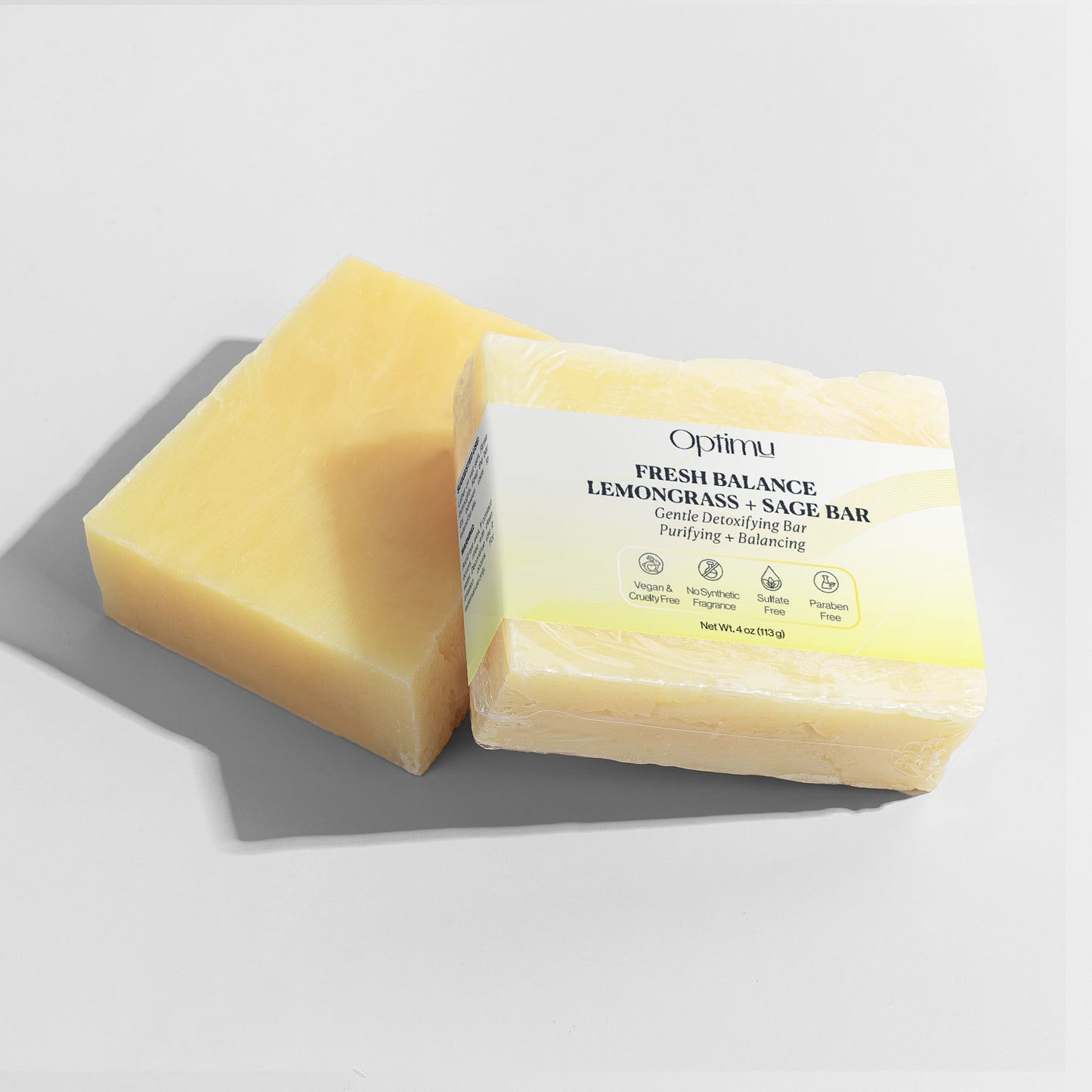 Fresh Balance Lemongrass & Sage Bar | Clarifies without stripping