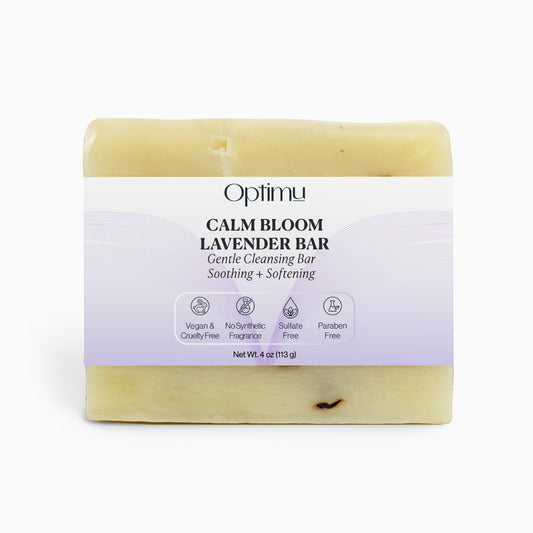 Calm Bloom Lavender Bar | Skin Softening calm in 60 seconds