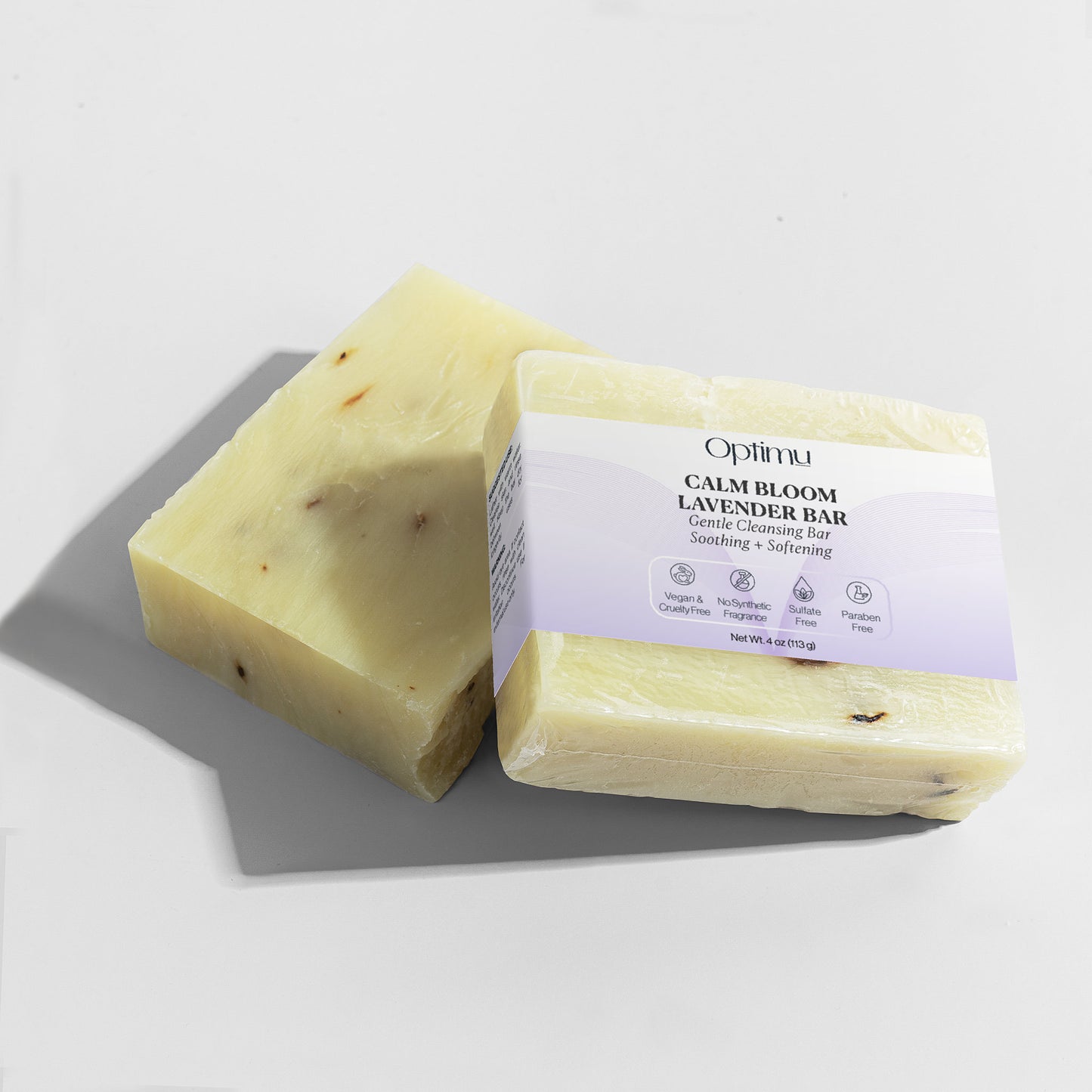 Calm Bloom Lavender Bar | Skin Softening calm in 60 seconds