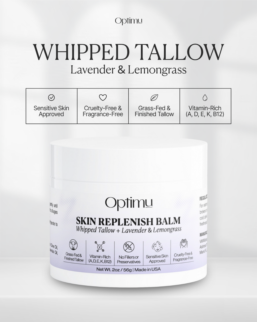 Skin Replenish Balm | Spa soft skin, balanced glow, one whipped step