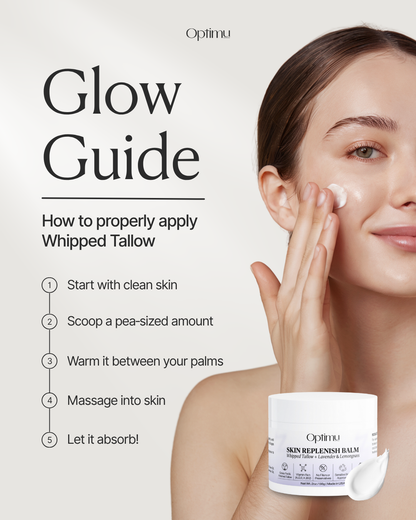 Skin Replenish Balm | Spa soft skin, balanced glow, one whipped step